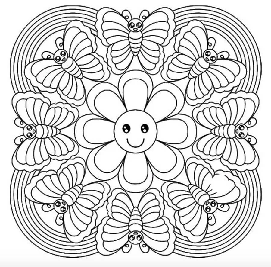 Mandalas Abstraits 121